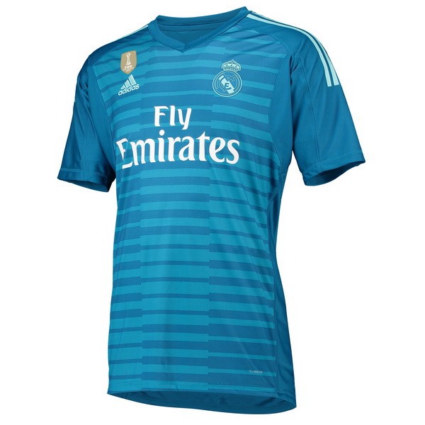 Camiseta Real Madrid Segunda equipo Portero 2018-19 Azul